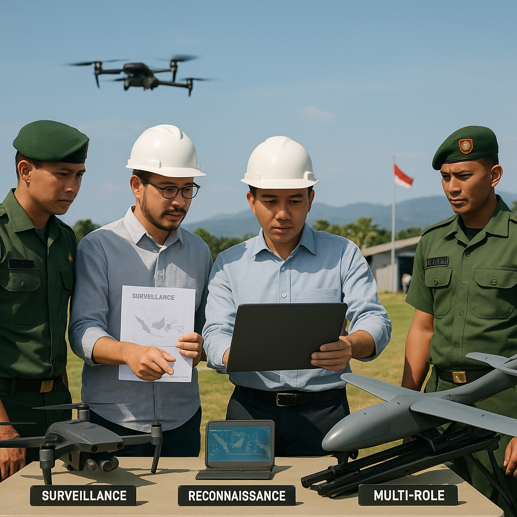 Pengembangan Drone Dalam Negeri oleh TNI AD: Dari Pengintaian ke Berbagai Varian