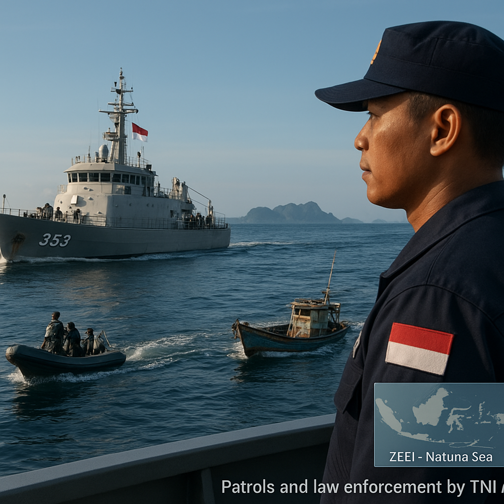 Isu Keamanan di Laut Natuna dan Penegakan Hukum oleh TNI AL