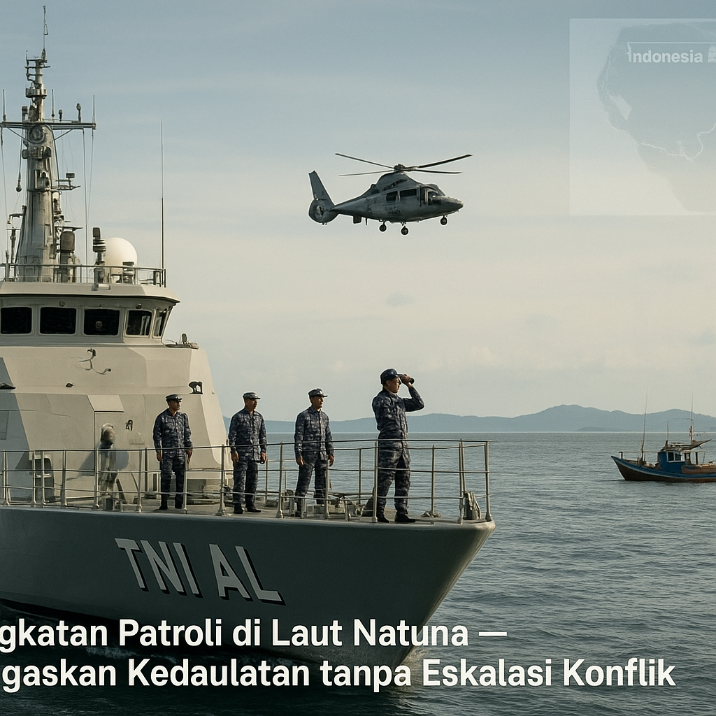 Peningkatan Patroli di Laut Natuna: Menegaskan Kedaulatan tanpa Eskalasi Konflik