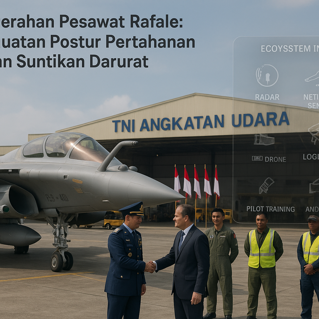 Penyerahan Pesawat Rafale: Penguatan Postur Pertahanan Bukan Suntikan Darurat