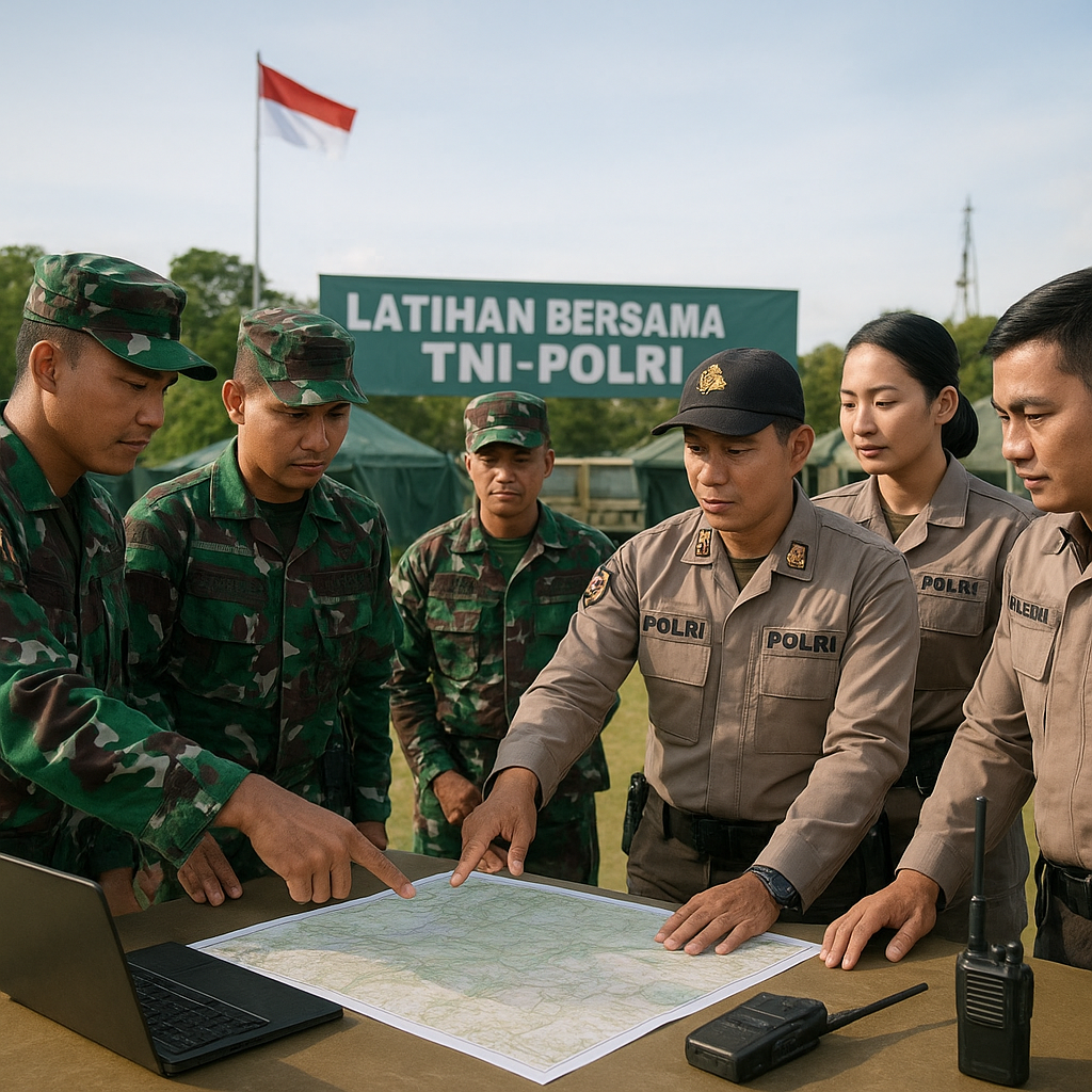Latihan Bersama TNI-Polri: Sinergi Menjaga Keamanan, Bukan Pertanda Ketegangan