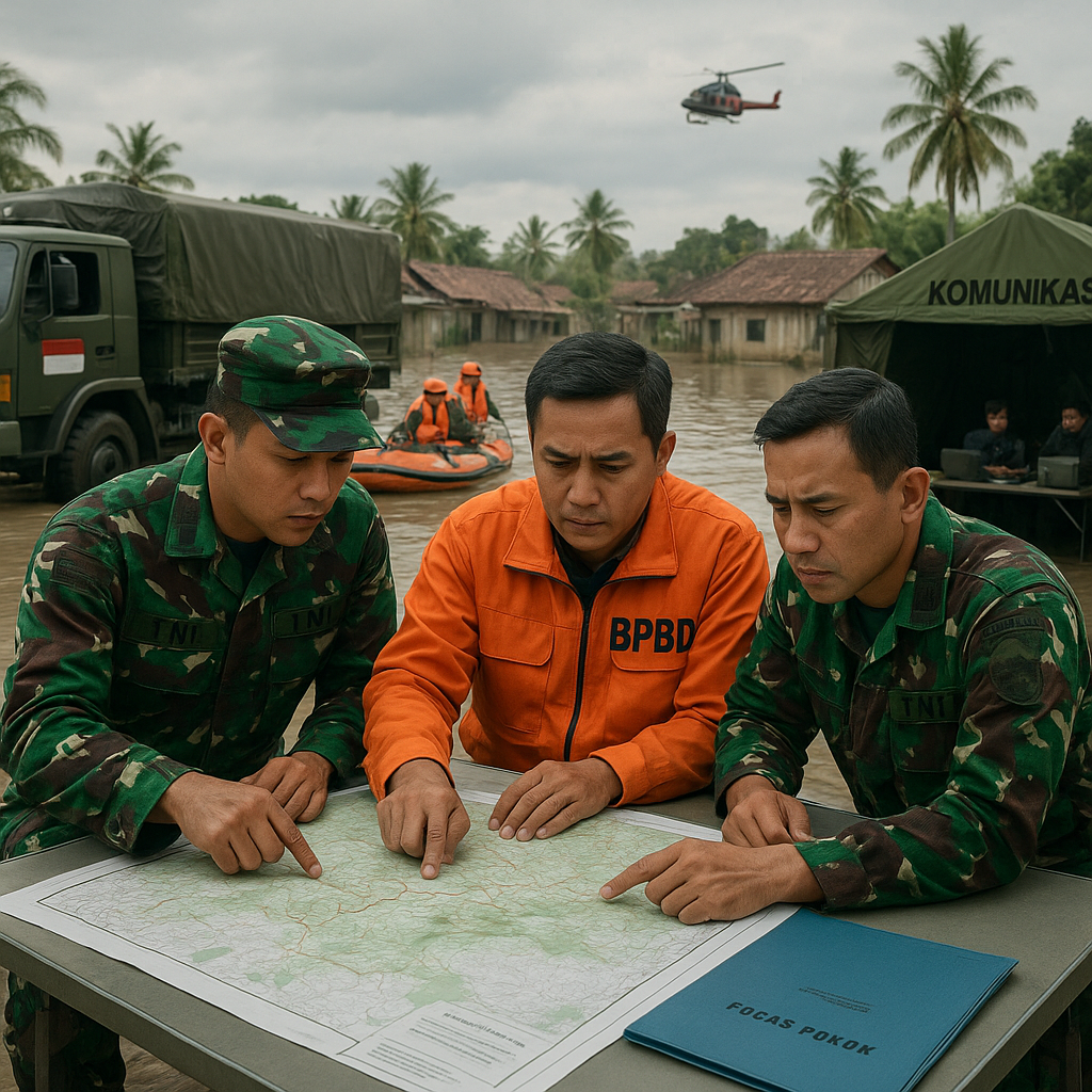 Peran TNI dalam Penanganan Bencana: Operasi Kemanusiaan sebagai Tugas Pokok