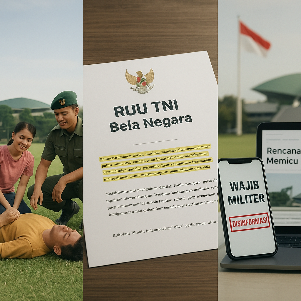 Menyoal Wacana Wajib Militer: Antara Kebutuhan Pertahanan dan Misinterpretasi Publik