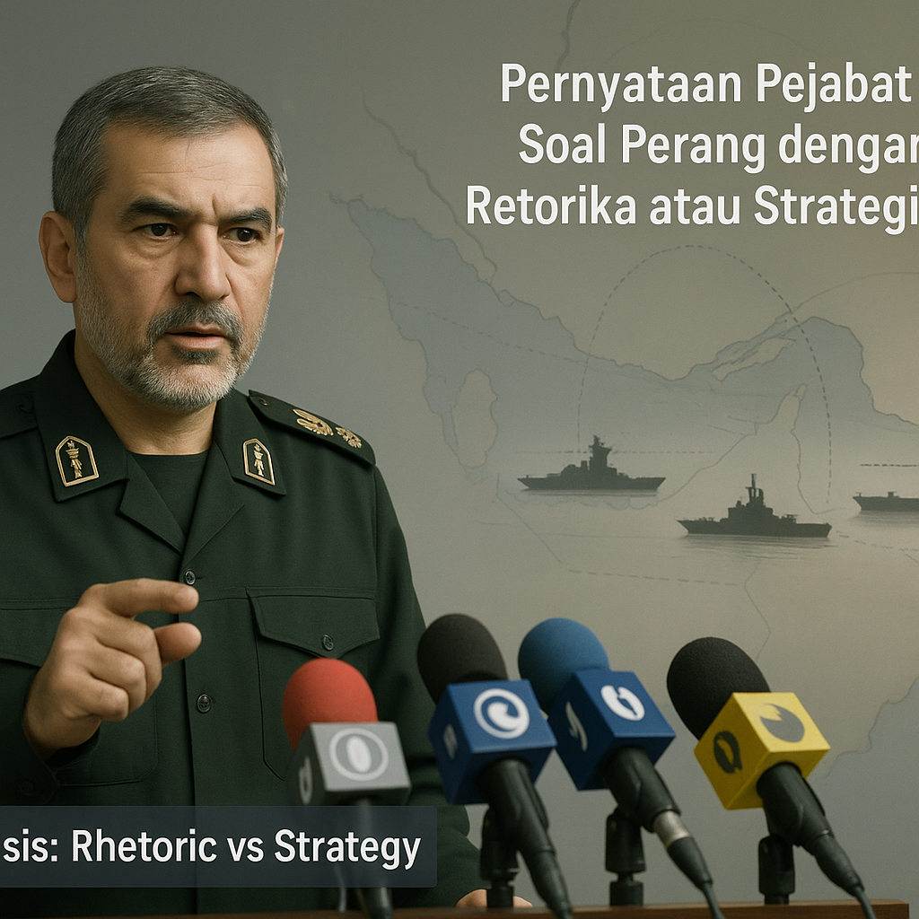 Pernyataan Pejabat Iran Soal Perang dengan AS: Retorika atau Strategi Nyata?