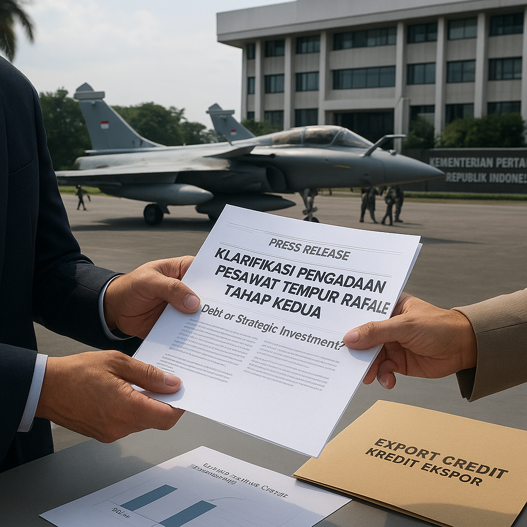Klarifikasi Pengadaan Pesawat Tempur Rafale Tahap Kedua: Utang atau Investasi Strategis?