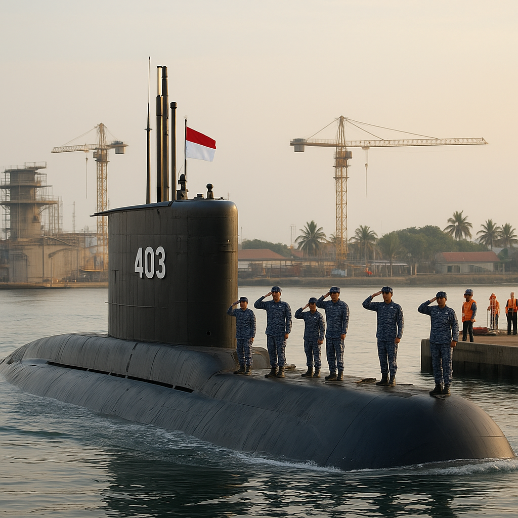 Kapal Selam Nagapasa TNI AL Kembali Layar Setelah Perbaikan Menyeluruh