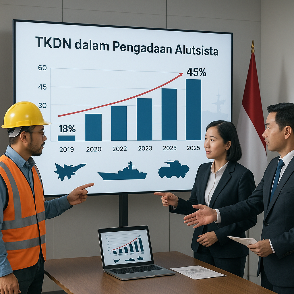 Kemhan Buka Data: Presentase Komponen Dalam Negeri dalam Pengadaan Alutsista Meningkat
