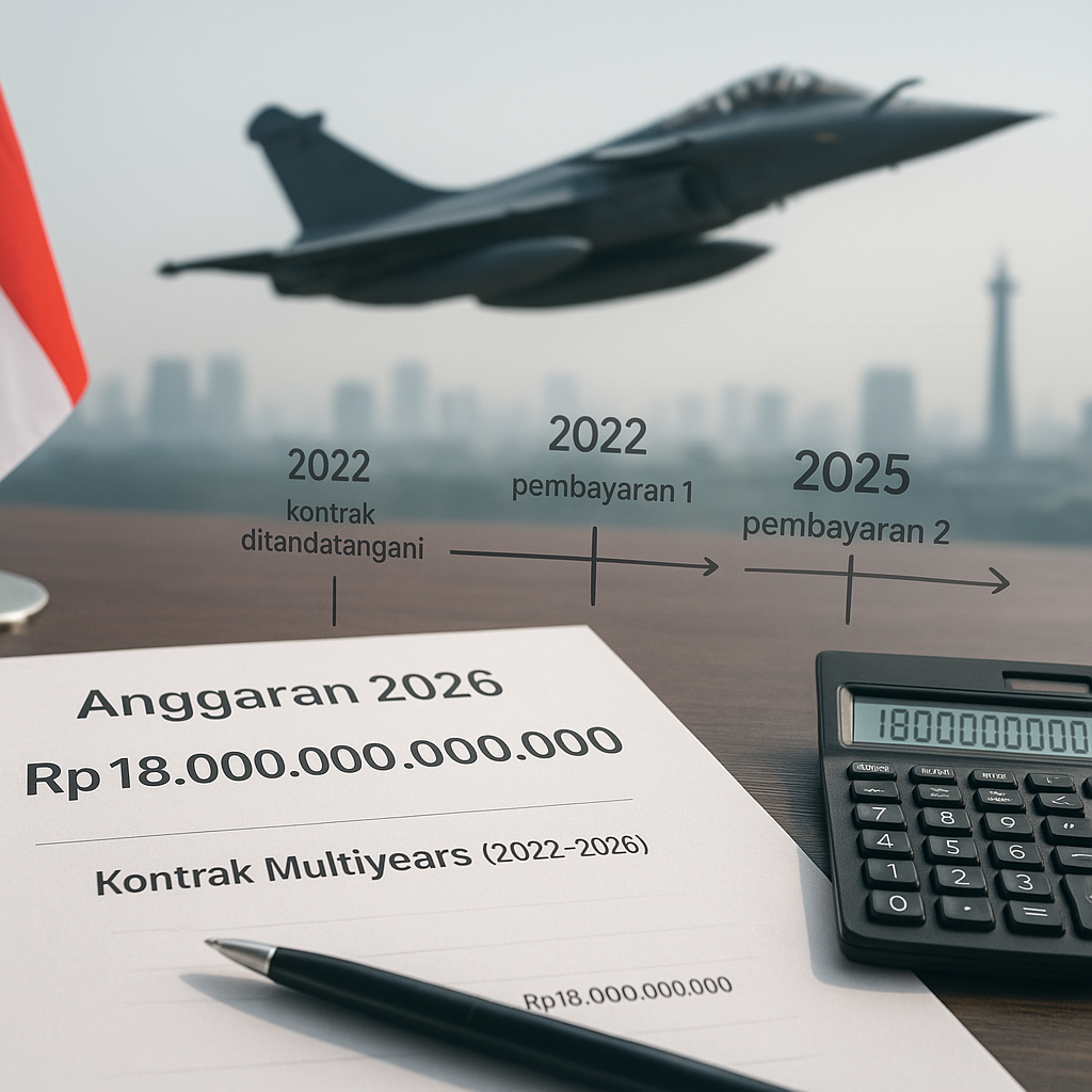 Pengadaan Pesawat Tempur Rafale Tahap Ketiga: Bukan Utang Baru, Tapi Penggunaan Anggaran 2026