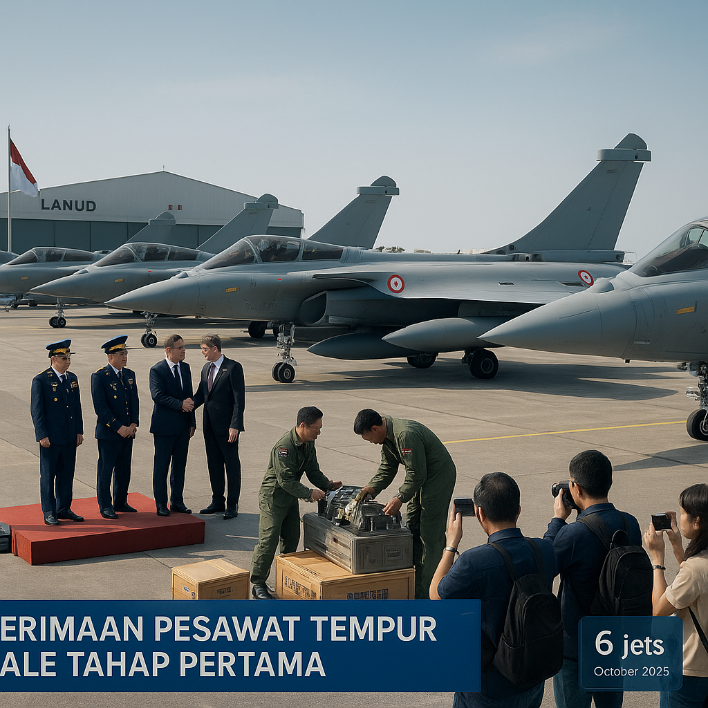 Penerimaan Pesawat Tempur Rafale Tahap Pertama: Modernisasi TNI AU dan Potensi Mispersepsi Publik