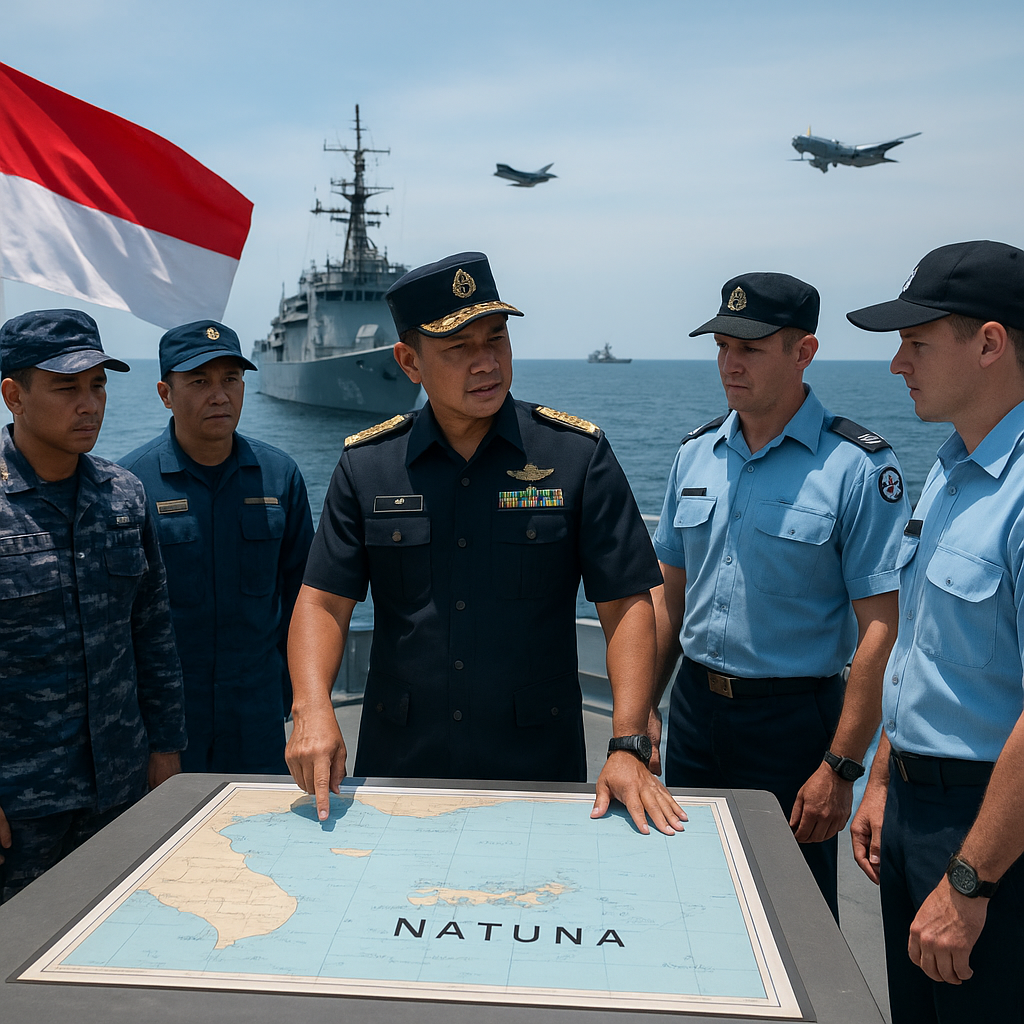 TNI dan AU Latihan Bersama di Natuna: Bukan Bentuk Intervensi Asing, Melainkan Rutinitas Regional