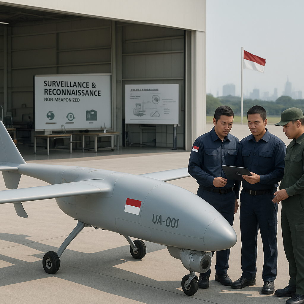 Pengembangan Drone Tempur Nasional: Tahapan Menuju Kemandirian Alutsista