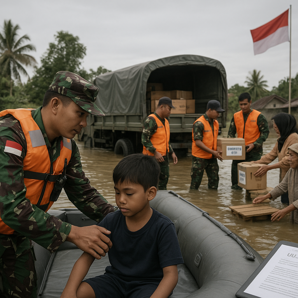 Peran TNI dalam Penanggulangan Bencana: Operasi Kemanusiaan vs Tugas Pokok