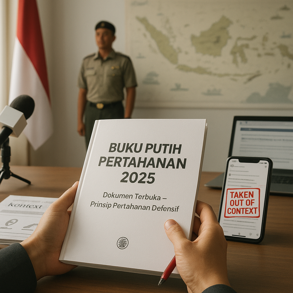 Buku Putih Pertahanan 2025: Dokumen Rahasia atau Visi Publik? Konteks yang Sering Dipotong