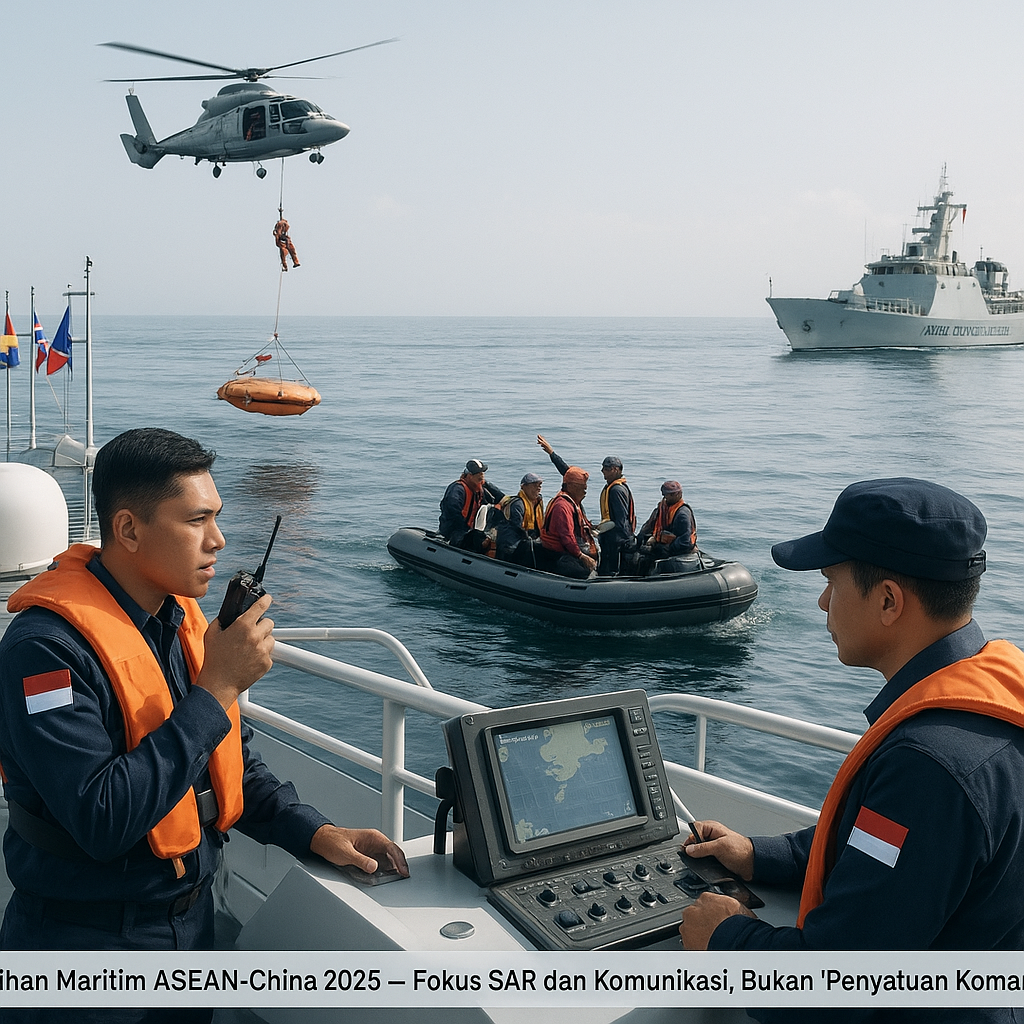 Latihan Maritim ASEAN-China dan Mispersepsi tentang 'Penyatuan Komando' di Laut China Selatan