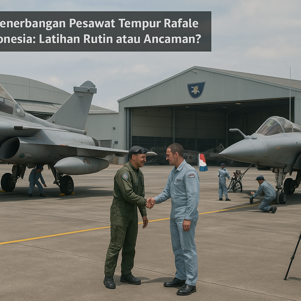 Fakta Penerbangan Pesawat Tempur Rafale ke Indonesia: Latihan Rutin atau Ancaman?