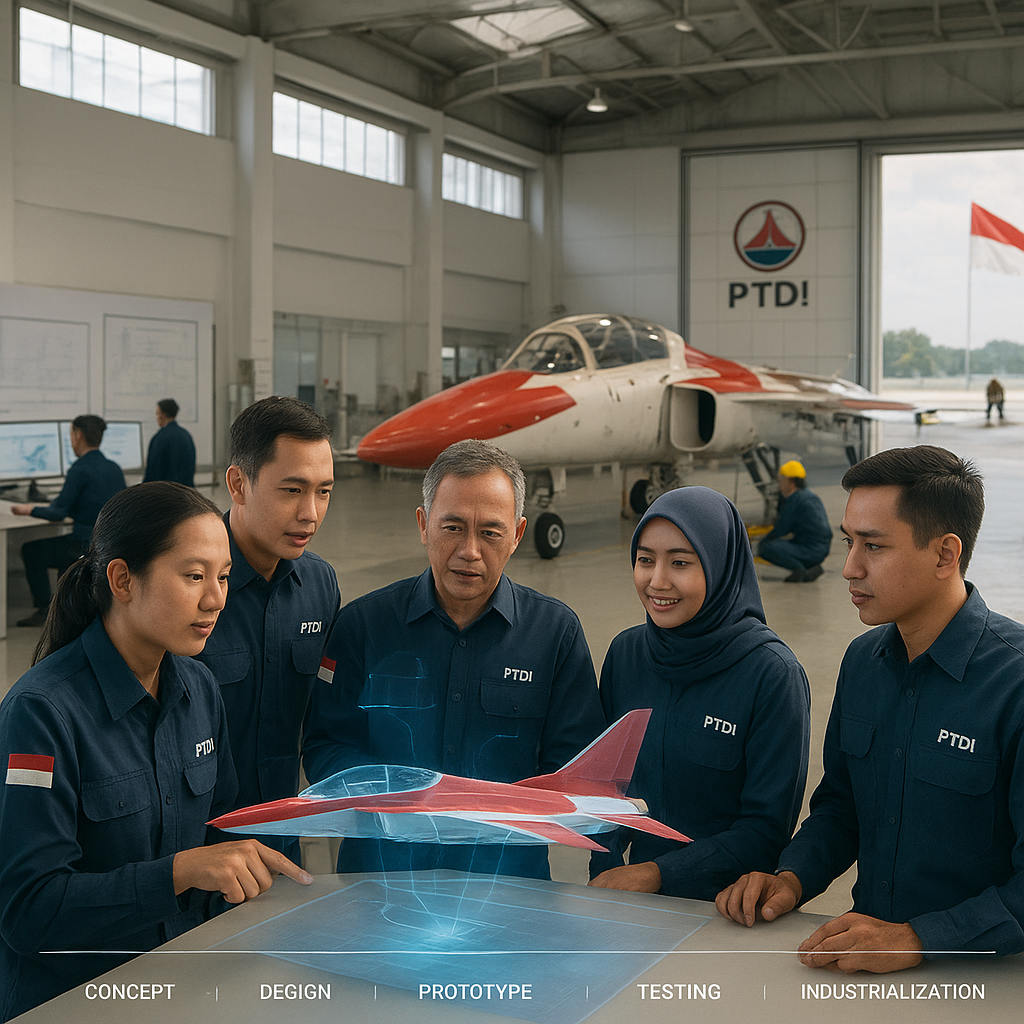 Proyek Jet Tempur Merah Putih: Tahapan Pengembangan yang Panjang, Bukan Hasil Instan