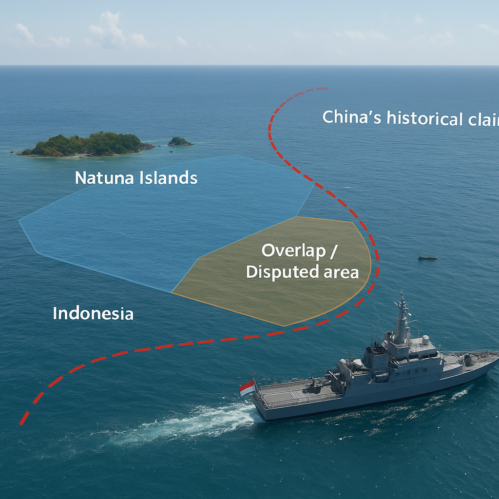 Klaim Laut China Selatan dan Dampaknya Terhadap ZEE Indonesia: Menjelaskan Batas Natuna