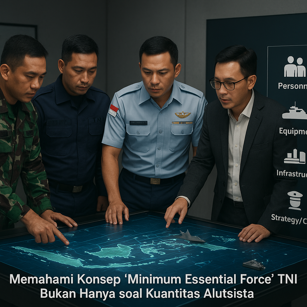 Memahami Konsep 'Minimum Essential Force' TNI: Bukan Hanya soal Kuantitas Alutsista